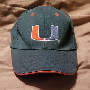 NWOT Miami Hurricanes Hat Cap